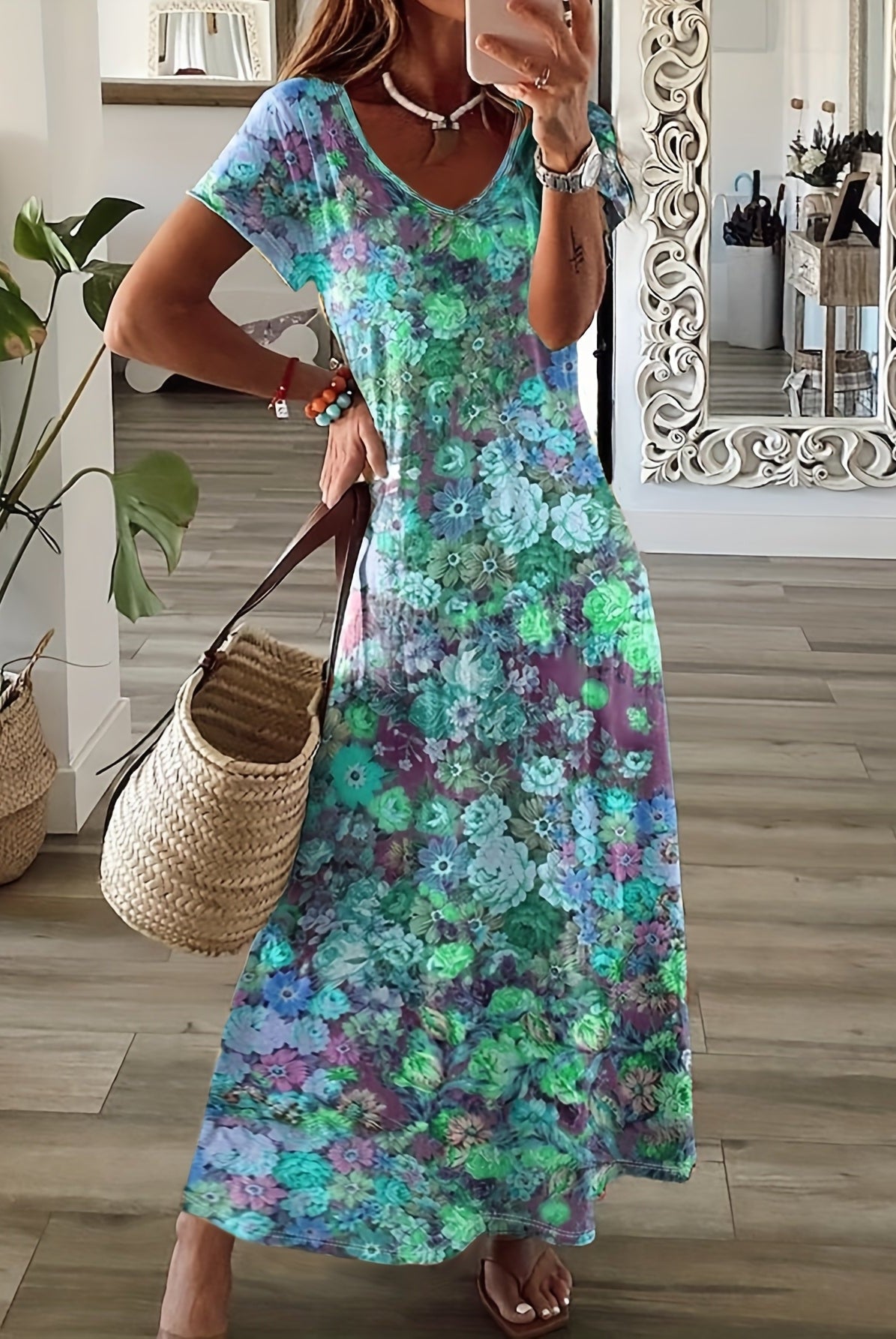 Stephany | Artistic Tummy-Flattering Dress