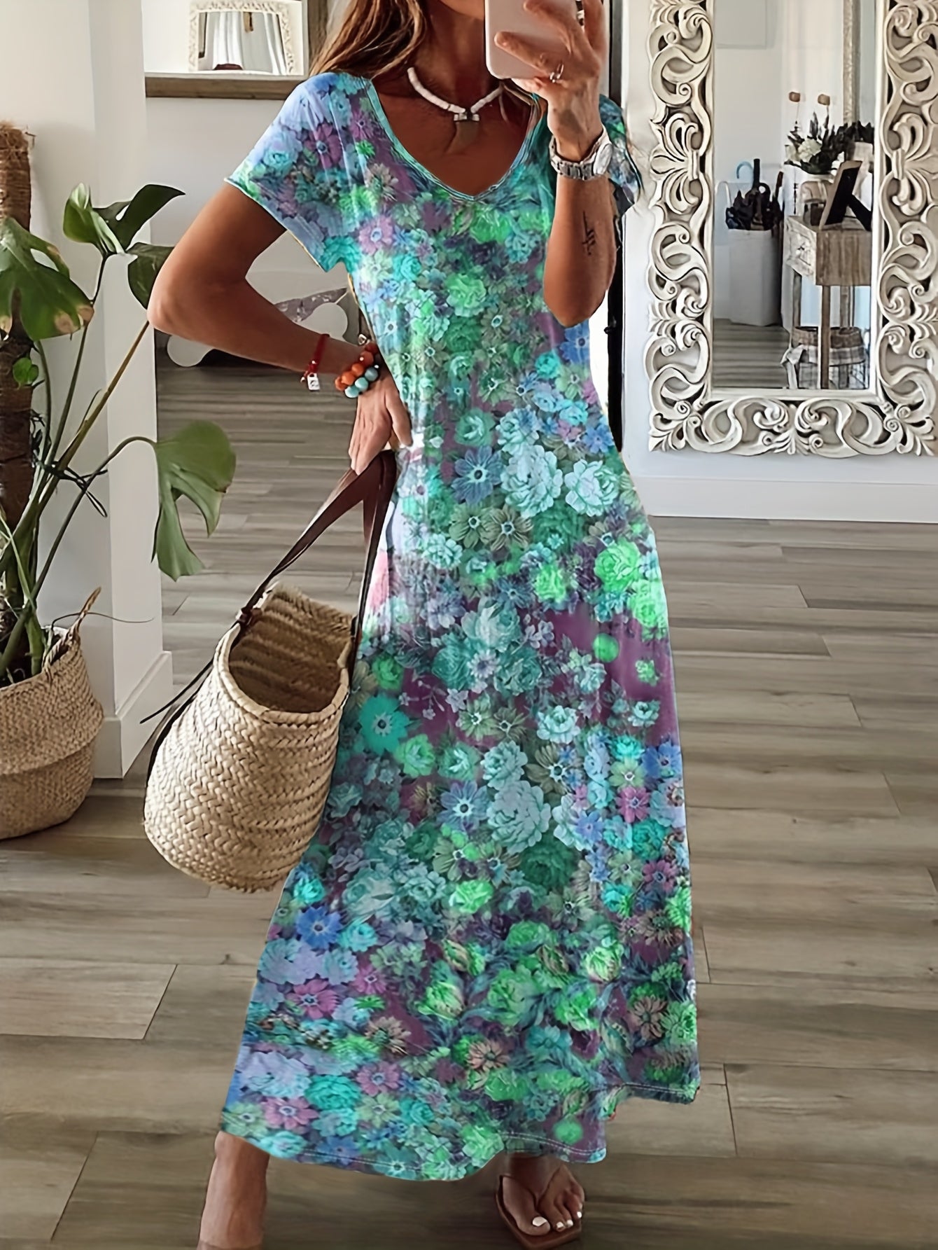 Stephany | Artistic Tummy-Flattering Dress
