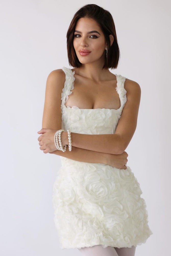 Francisca | Blossom Embrace Corset Mini Dress
