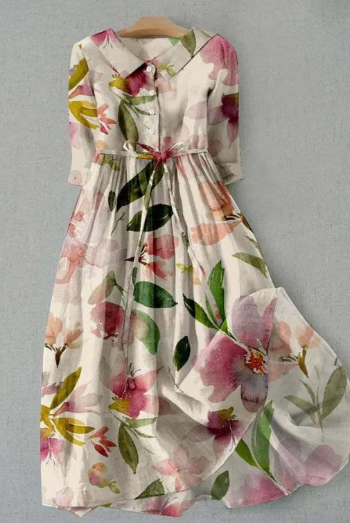 Marisol | Floral Midi Dress