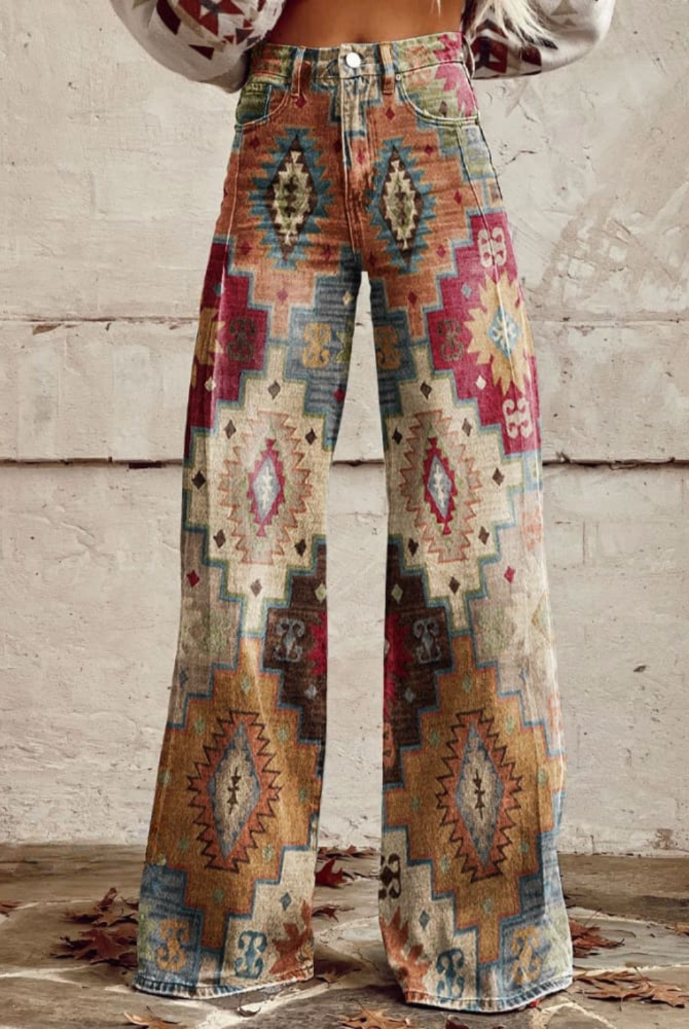 Ceci | Retro Elegant Pants