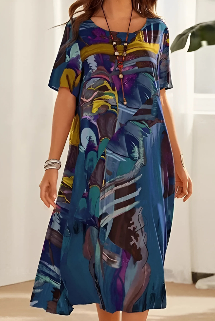 Jenn | Elegant Floral Dress