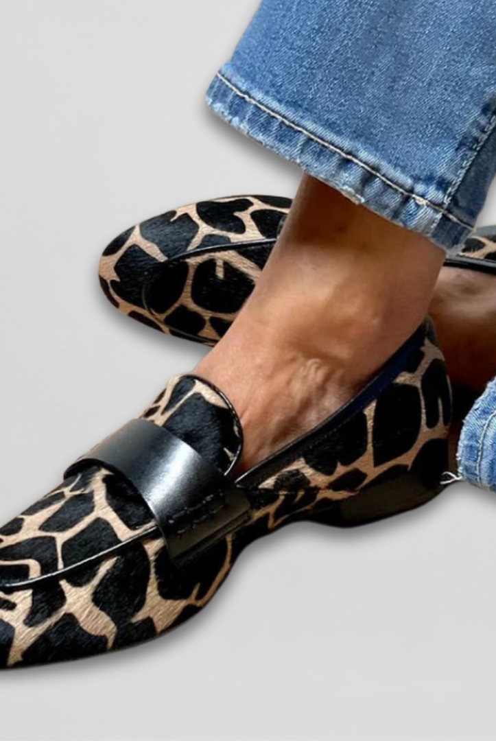 Lissette | Loafer with Animal Print