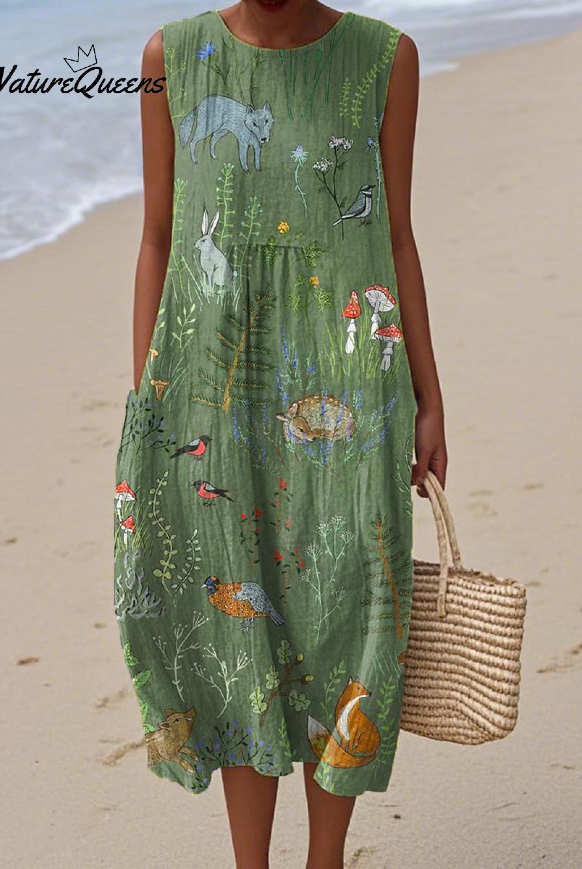 Asha | Forest Animals Dress