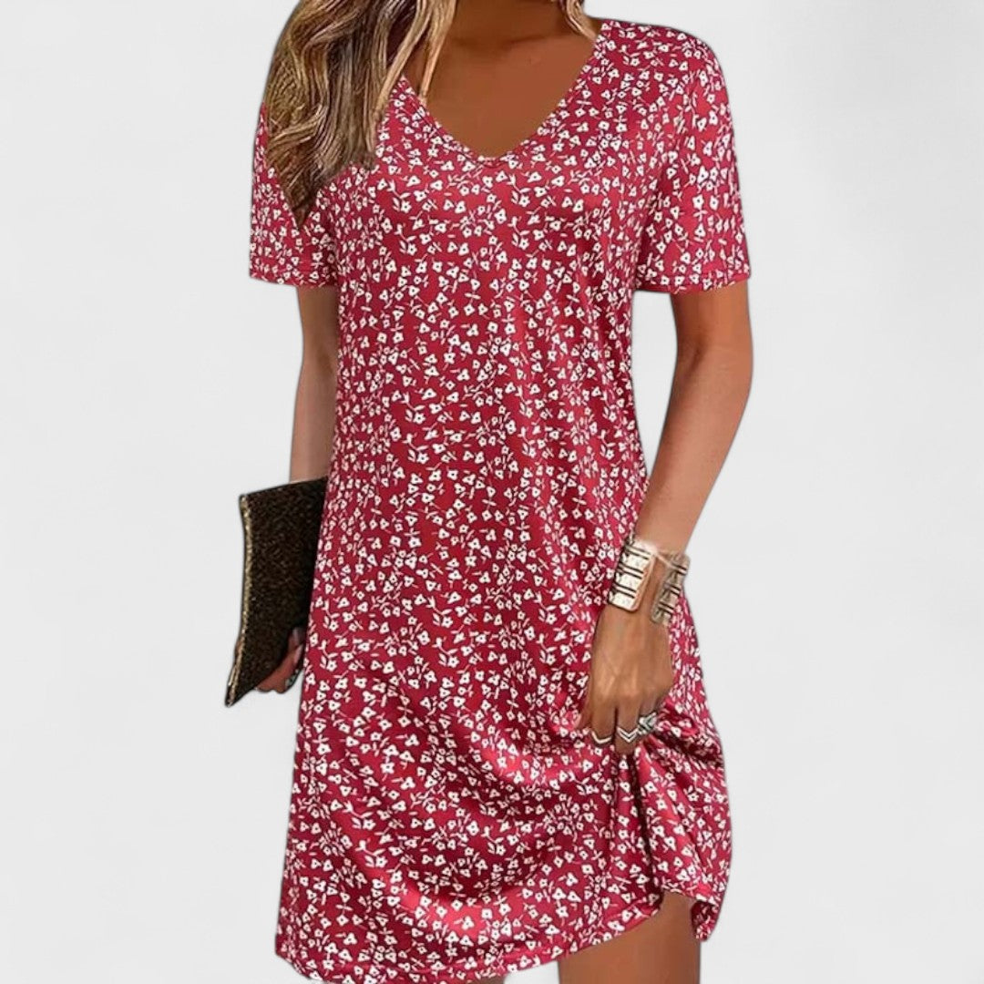 Estrella | Handcrafted Summer Dress with Flowers