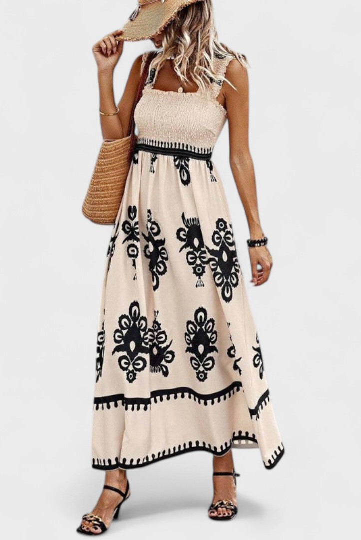 Cristy | Handmade Dress with Handcrafted Embroidery