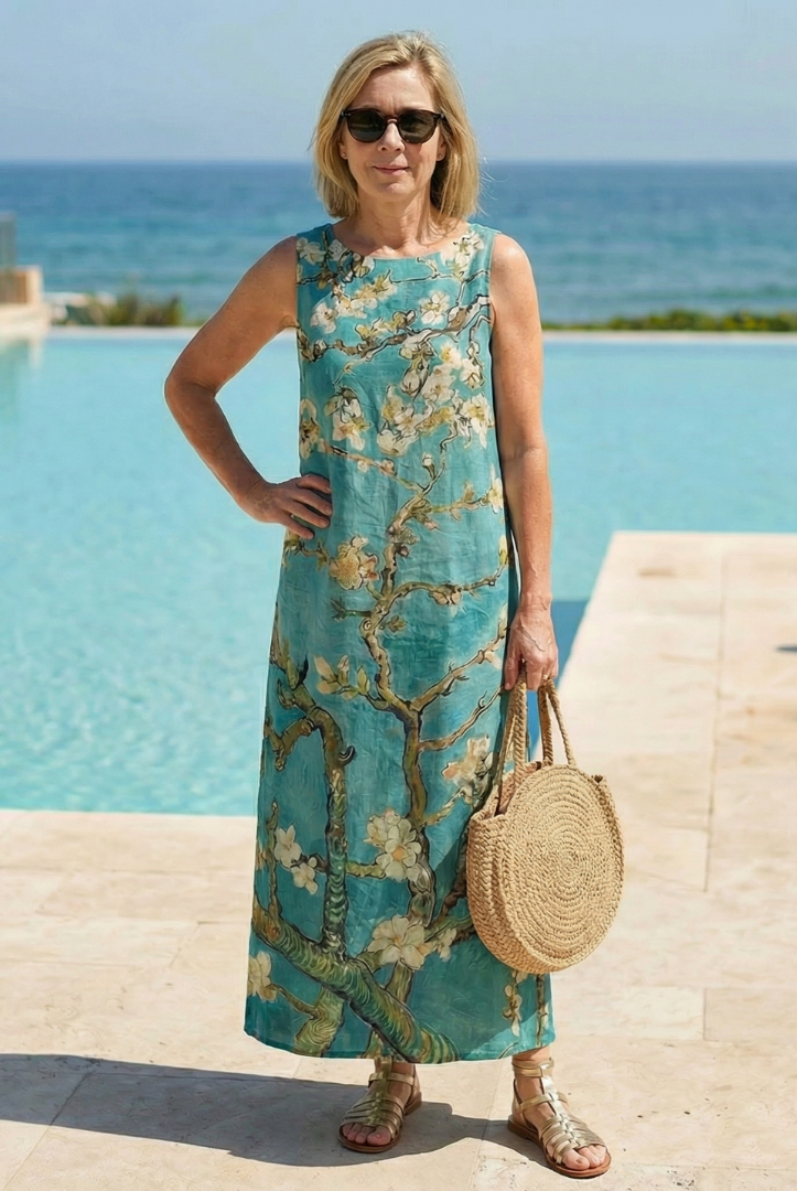 Lena | Soft Line Midi Dress
