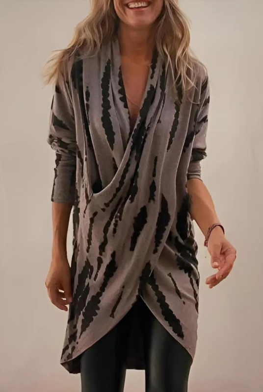 Stefanie | Luxurious V-Neck Tunic with Loose Fit
