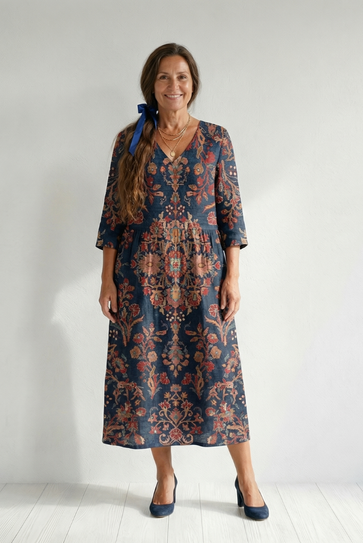 Rina | Soft Form Midi Dress