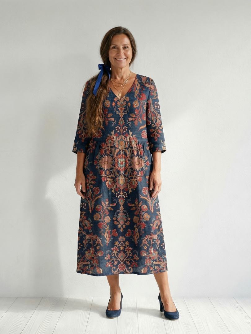 Rina | Soft Form Midi Dress