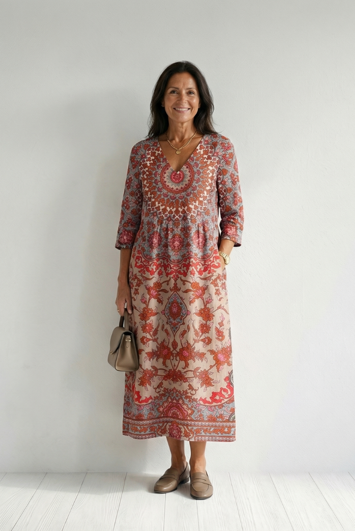Alyssa | Balanced Fit Midi Dress