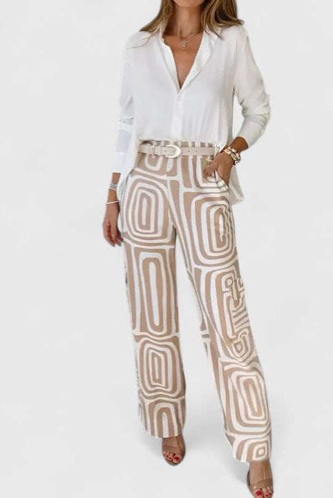 Debby | Elegant Two-Piece Set (including a Free Belt)
