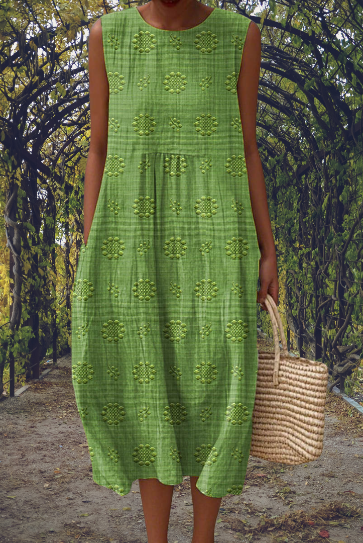 Doris | Elegant Sleeveless Dress with Pockets