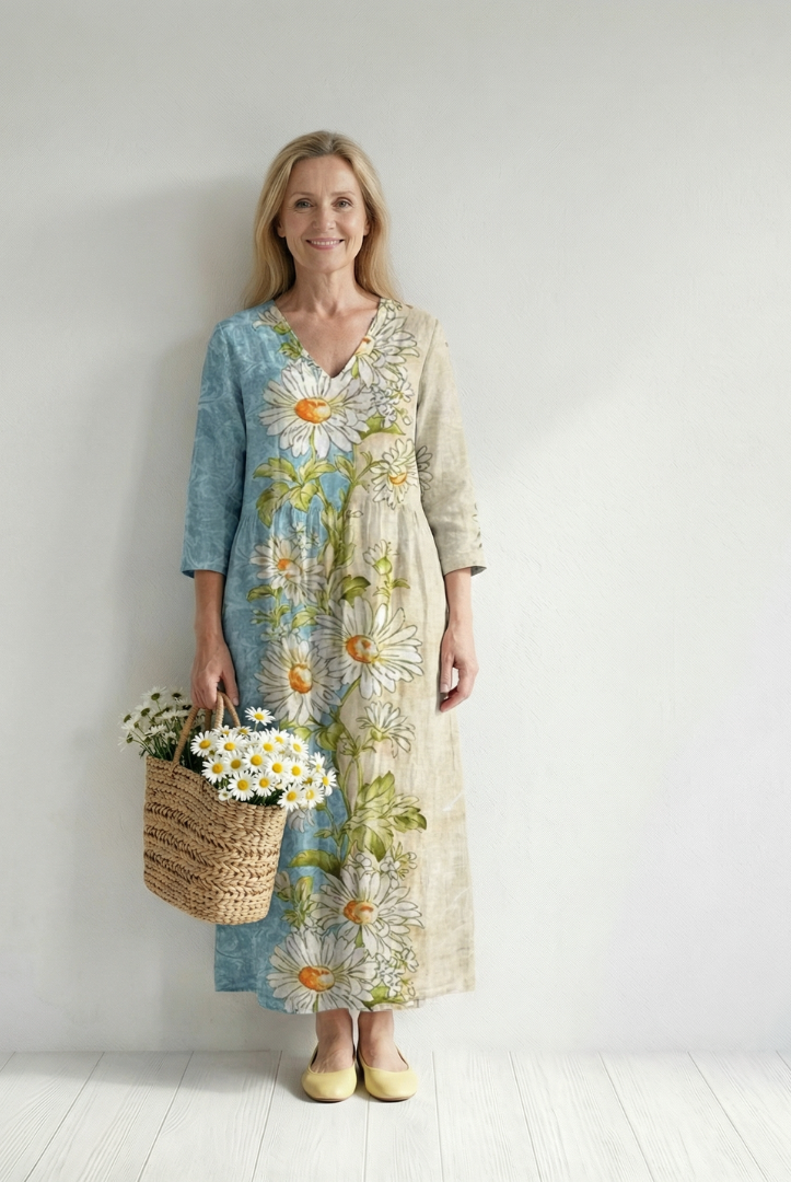 Love | Light Daisy Midi Dress