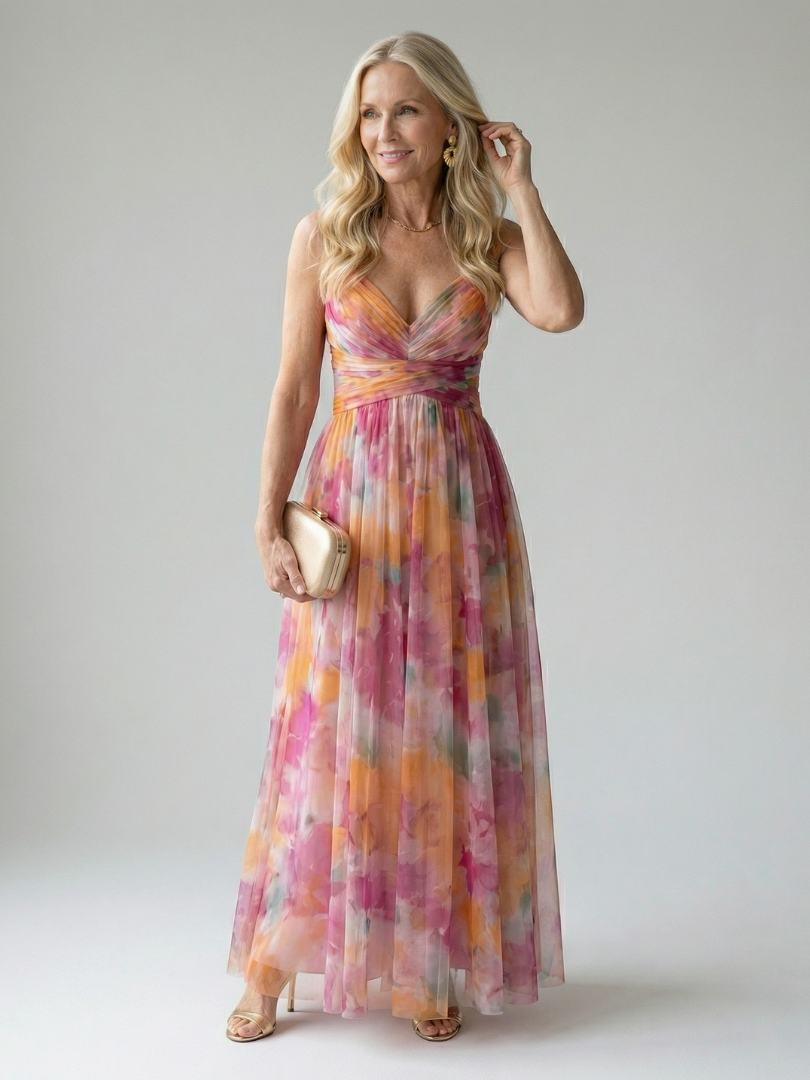 Luisa | Soft Wrap Maxi Dress
