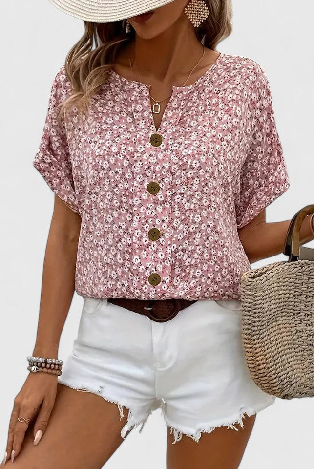 Madeline | Elegant Floral Summer Top