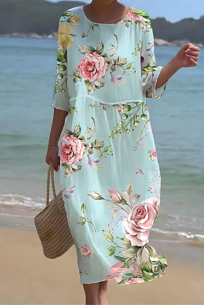 Missy | Sunset Flower Dress