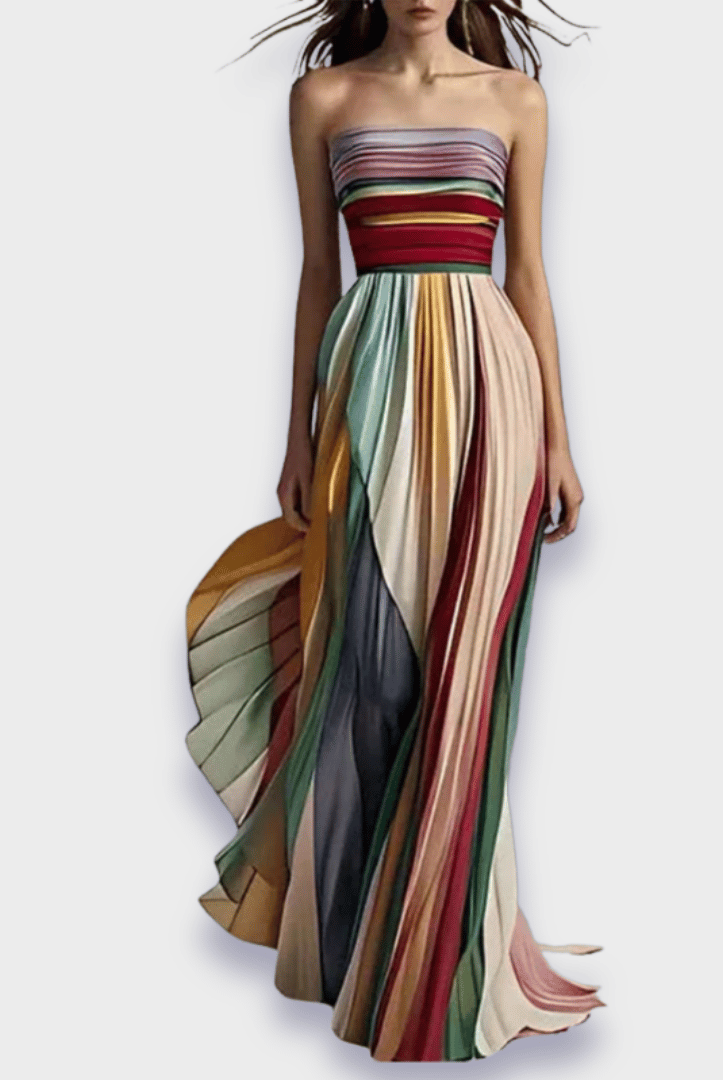 Damaris | Long Dress Made from Premium Fabric