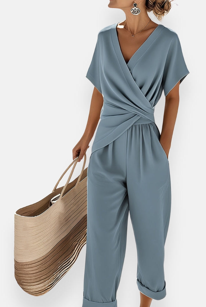 Elba | Draped Bow Outfit