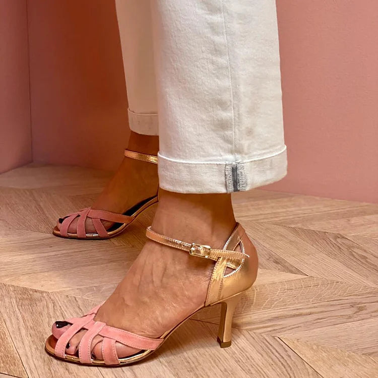 Christi | High Heel Sandals with Straps