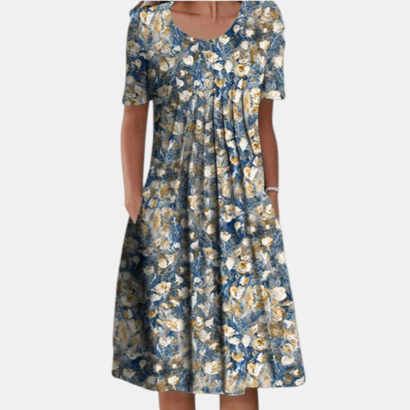 Sandy | Cotton Tummy Coverage Dress