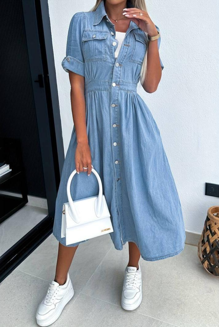 Josefina | Trendy Denim Dress