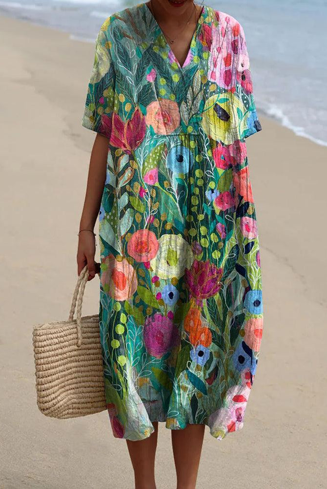 Britt | Vintage Flower Dress