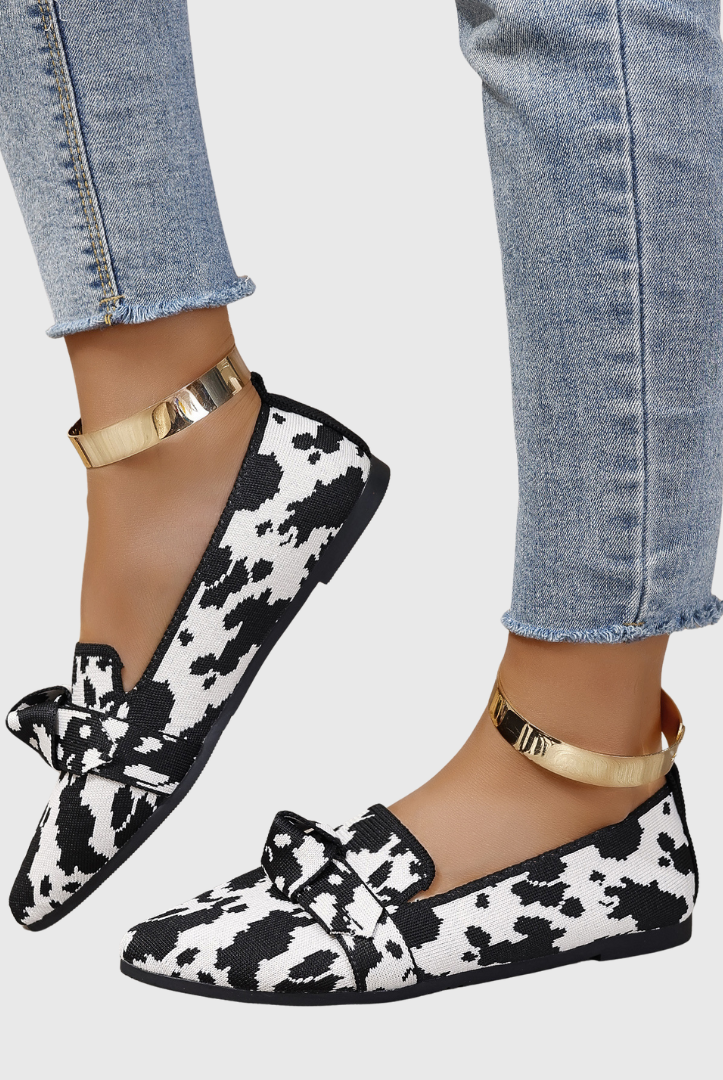 Rachelle | Dalmatian Comfort Loafers