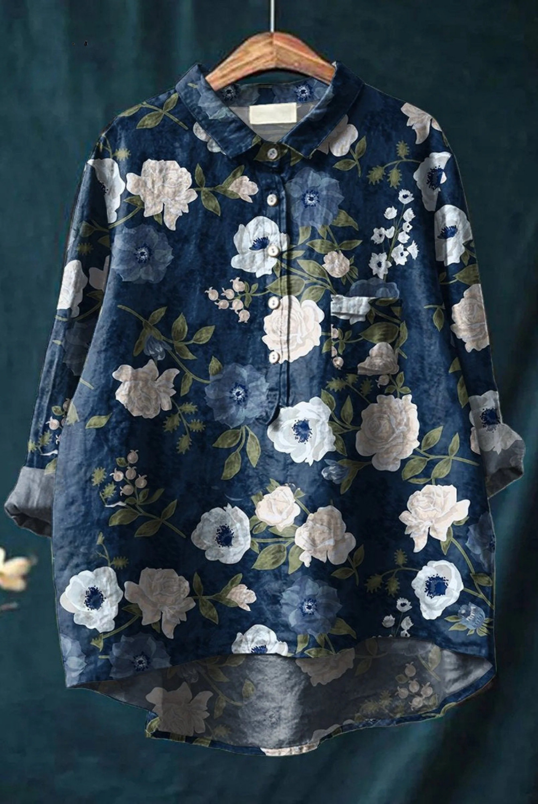 Margo | Women's Floral Art Print Casual Shirt