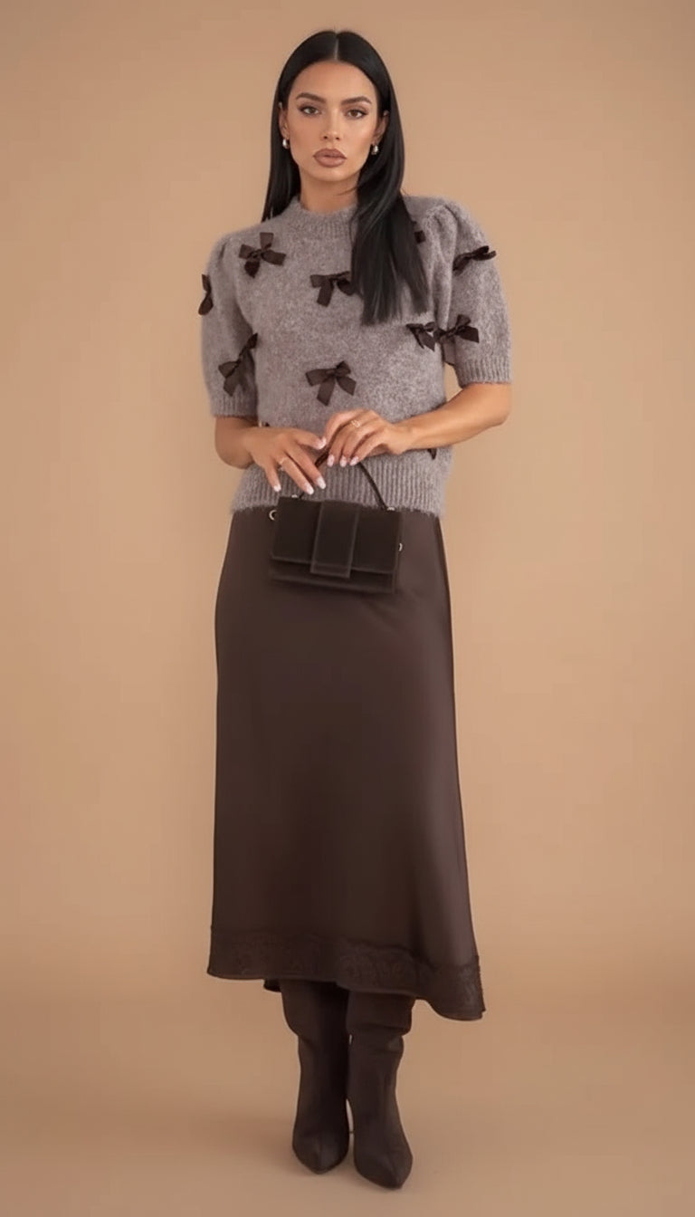 Yadira | Montreal Satin Dress