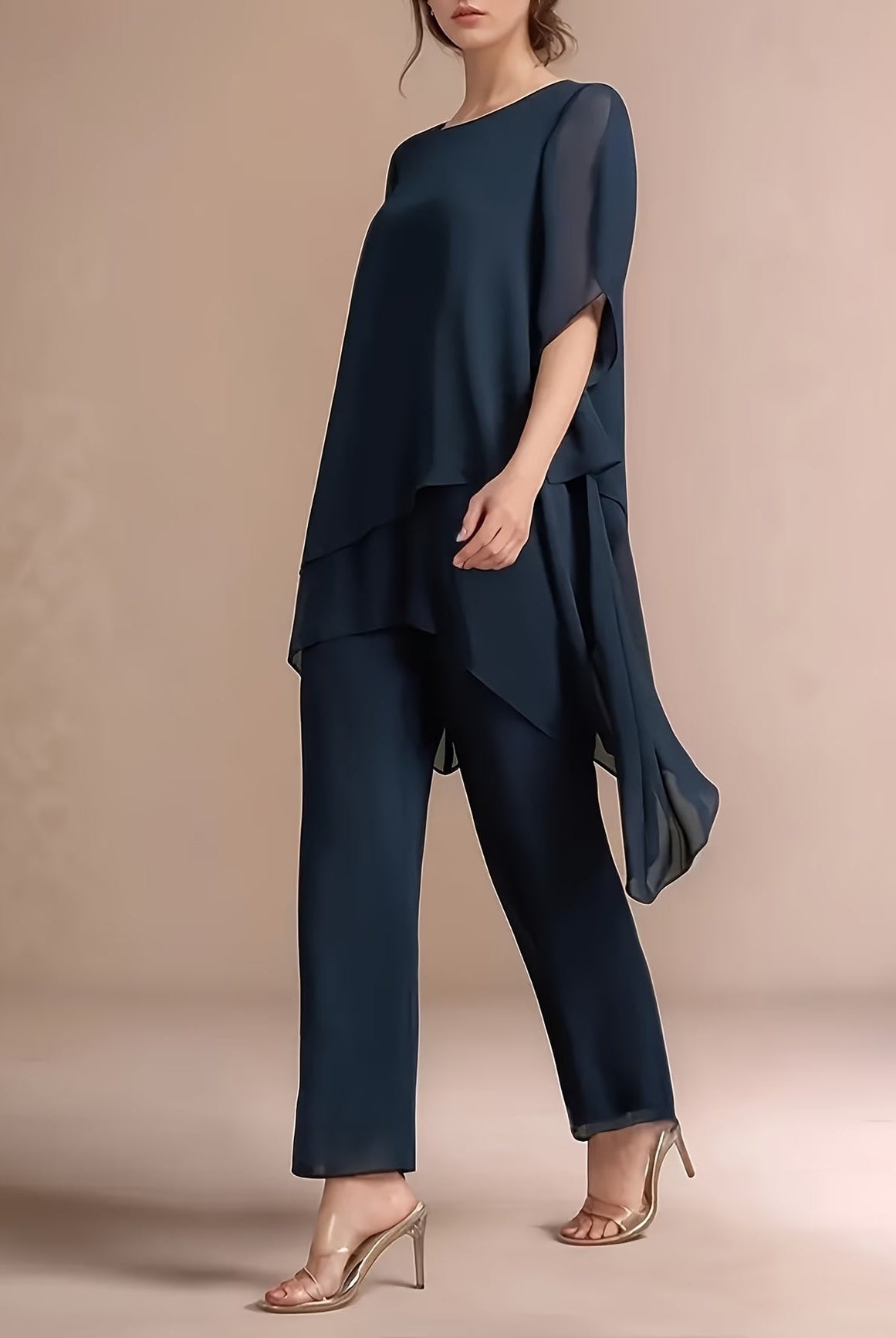 Angeles | Elegant Chiffon Set
