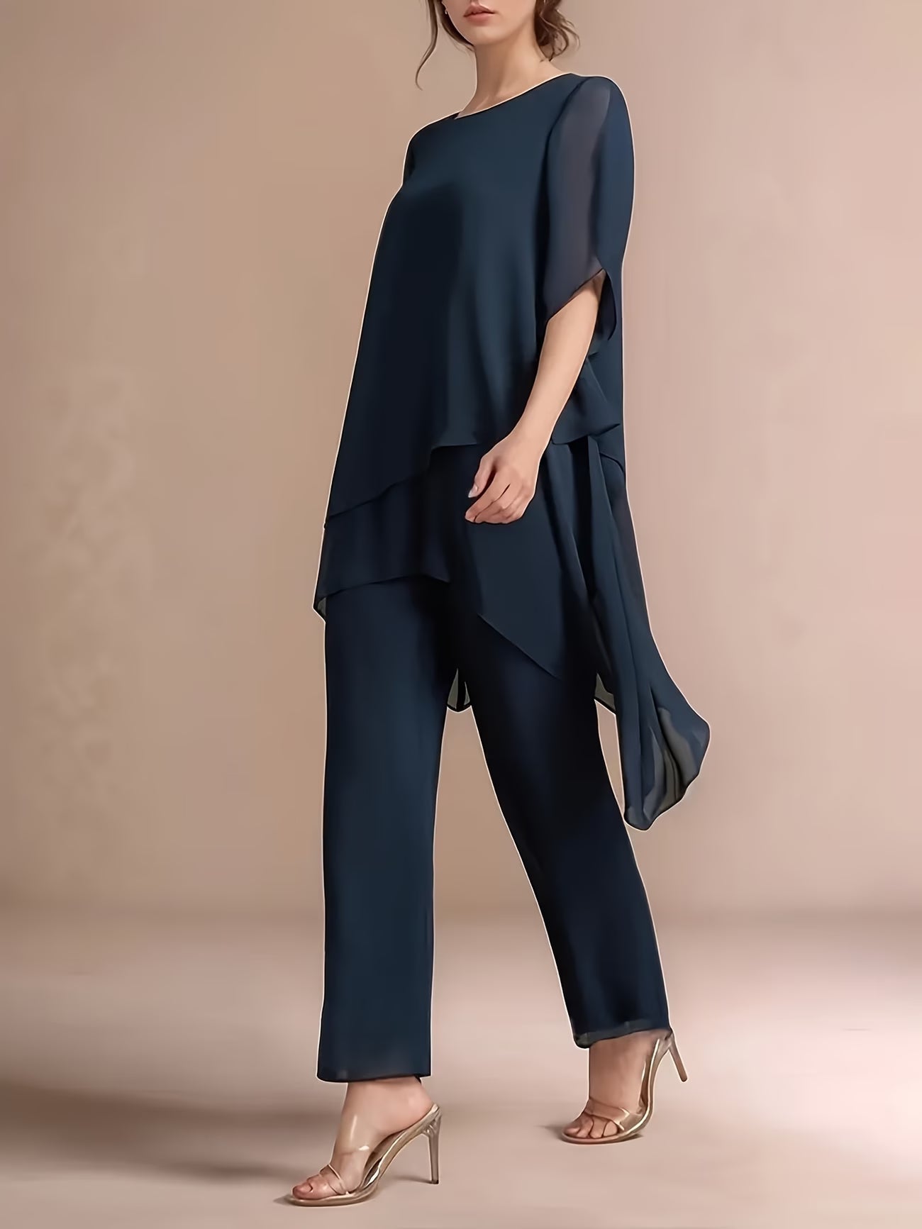 Angeles | Elegant Chiffon Set