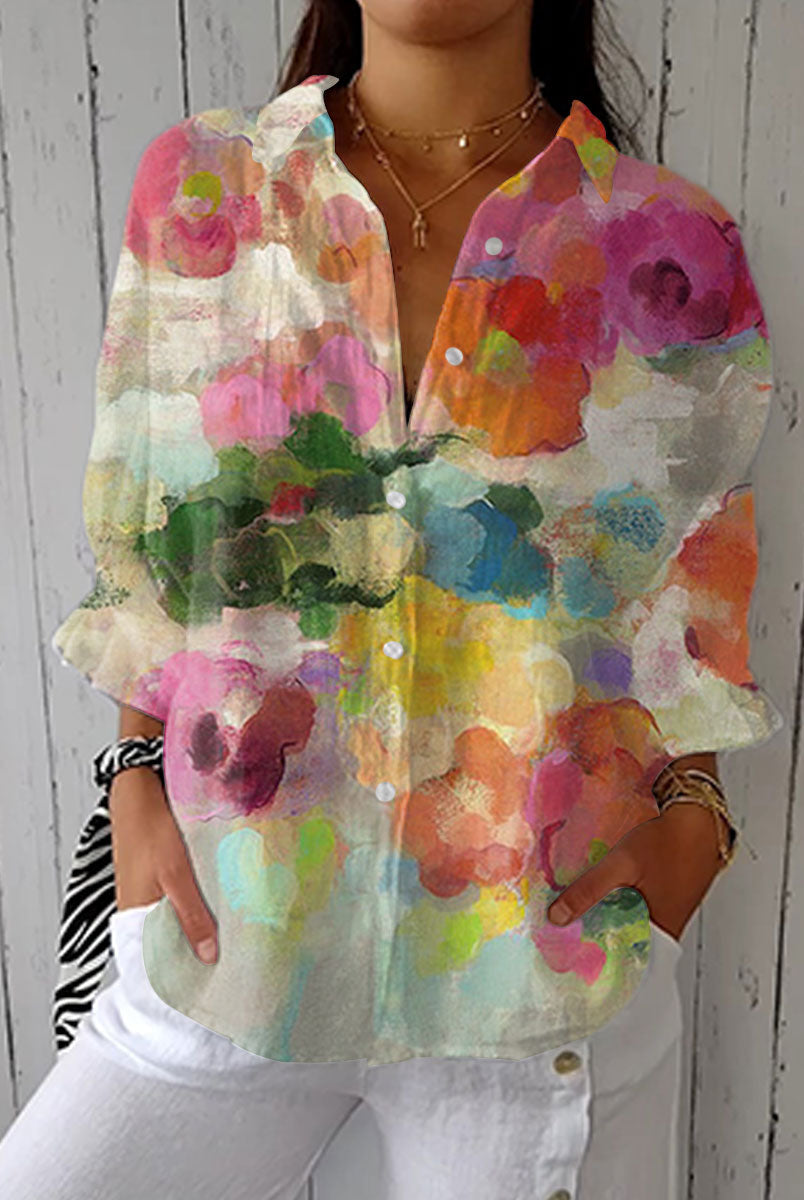 Dania | Watercolor Dreams Blouse