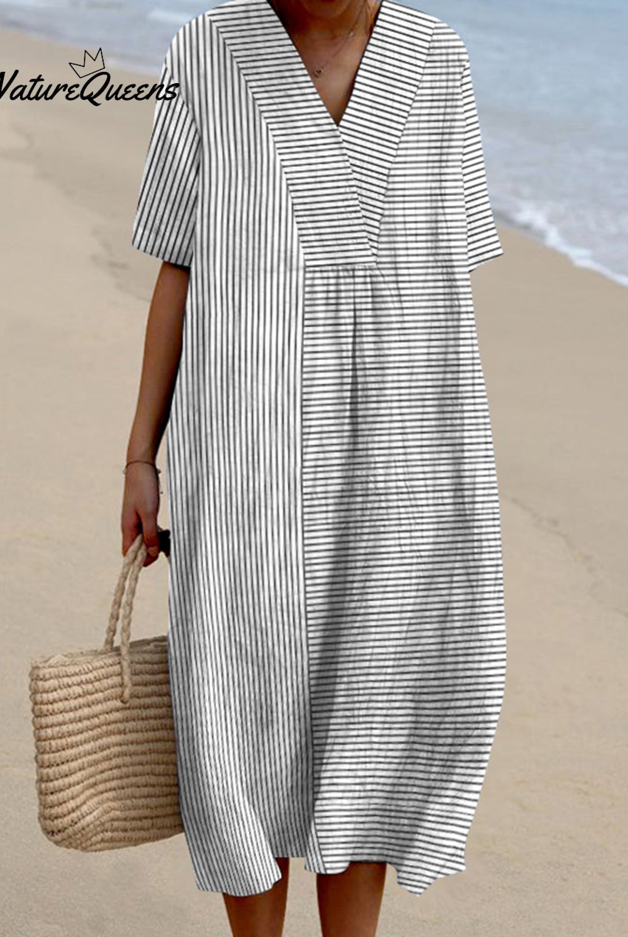 Wanda | Vintage Striped Dress
