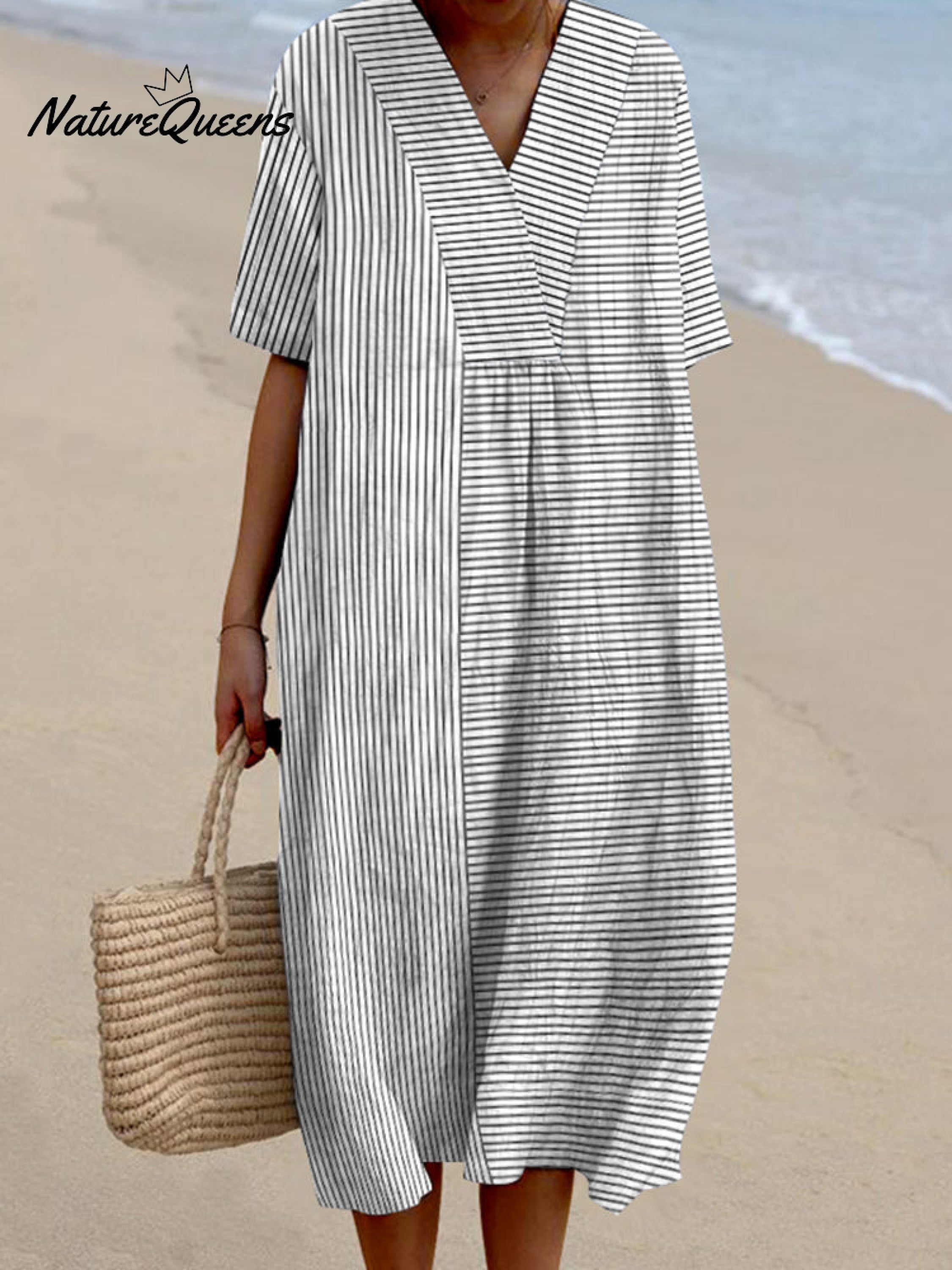Wanda | Vintage Striped Dress