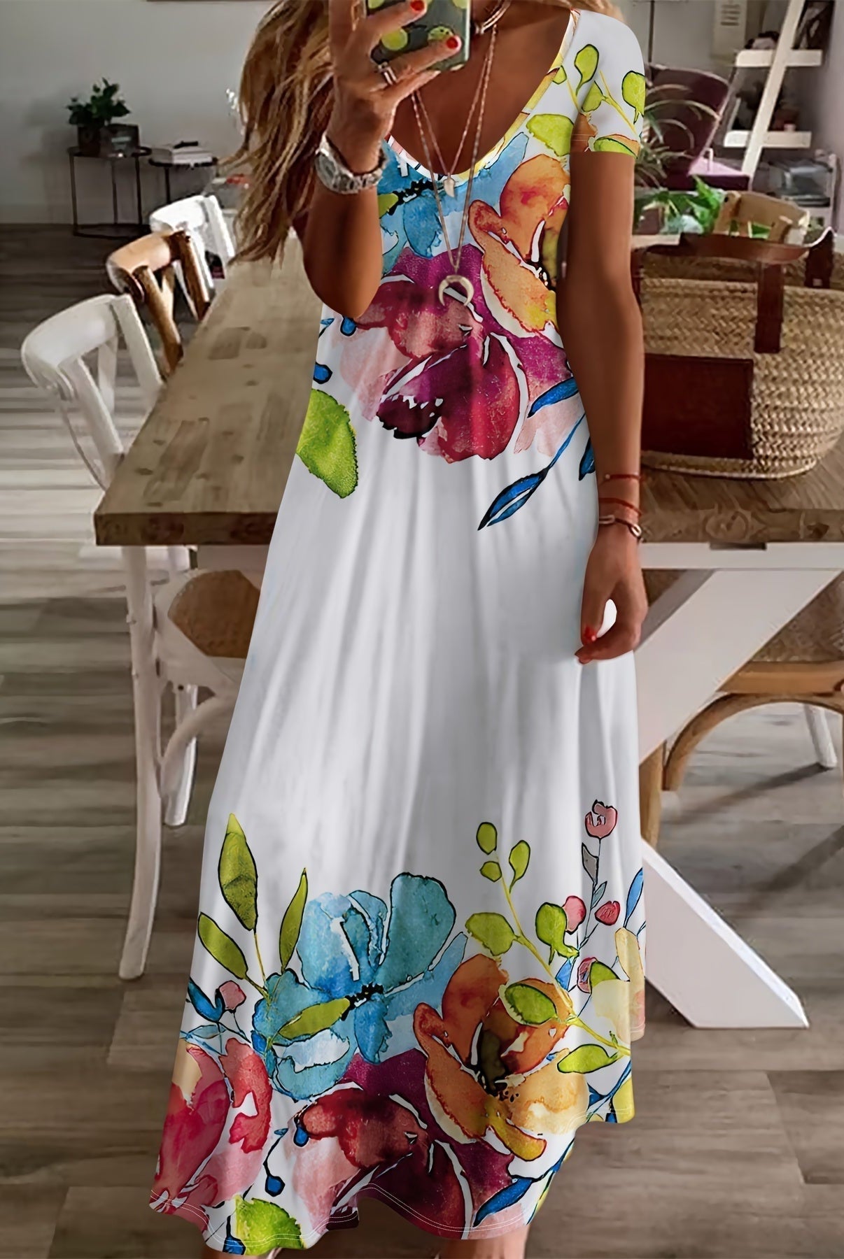 Josefina | Artistic Tummy-Flattering Dress