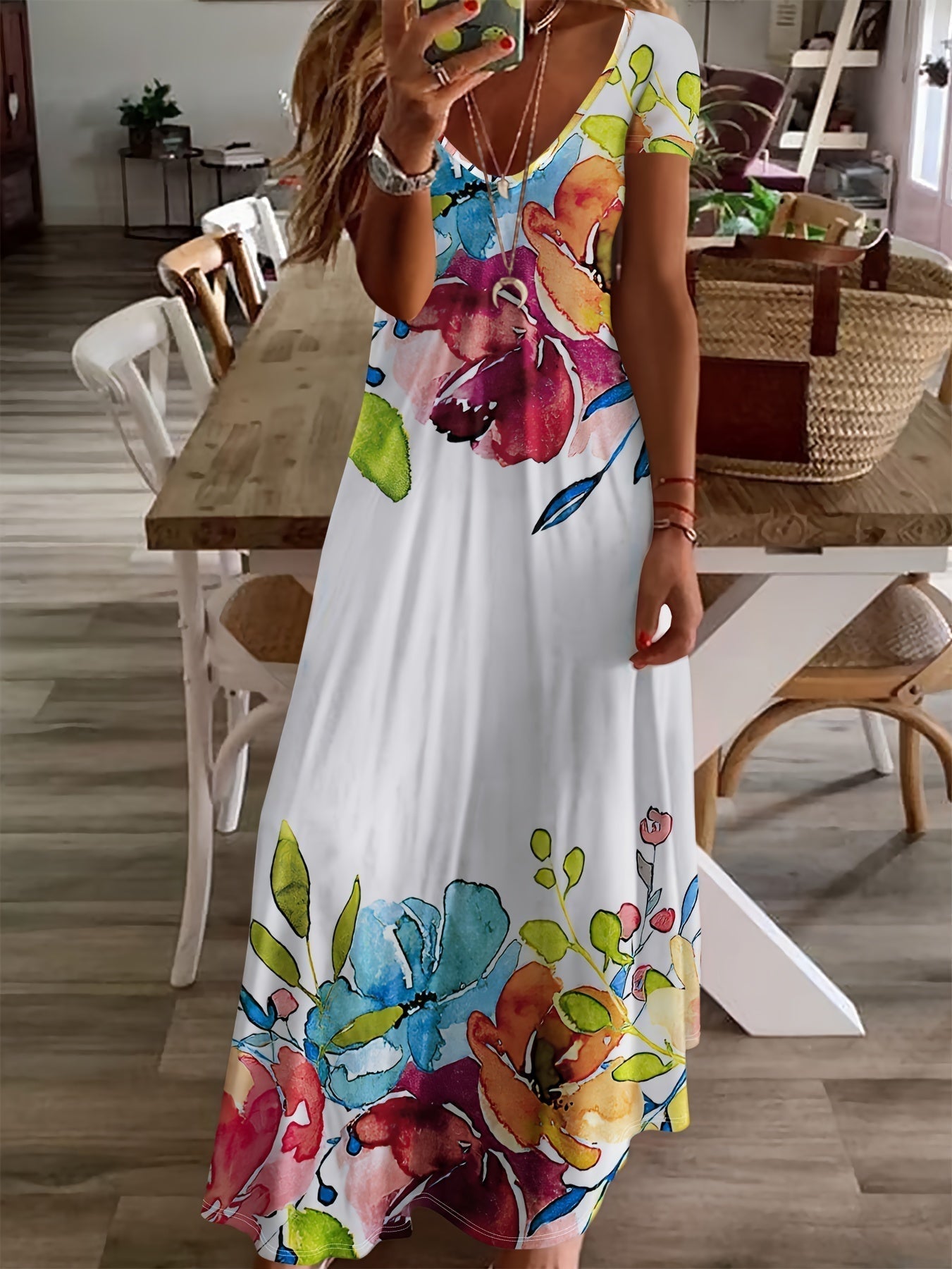 Josefina | Artistic Tummy-Flattering Dress