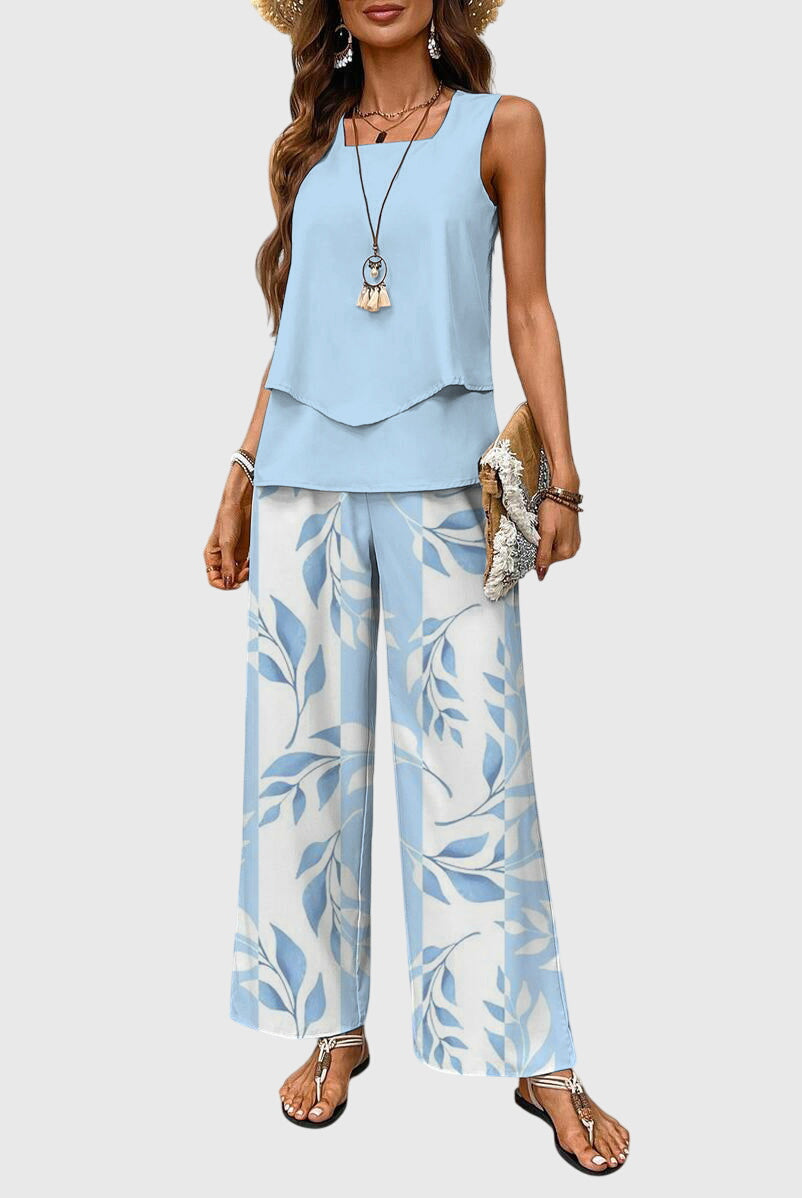 Debra | Elegant 2-Piece Summer Set