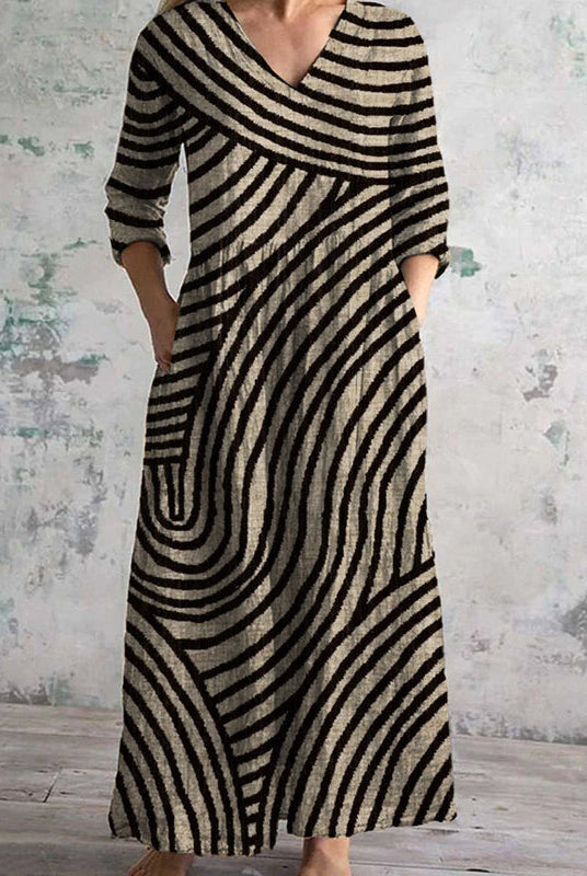 Barb | Vintage Striped Dress