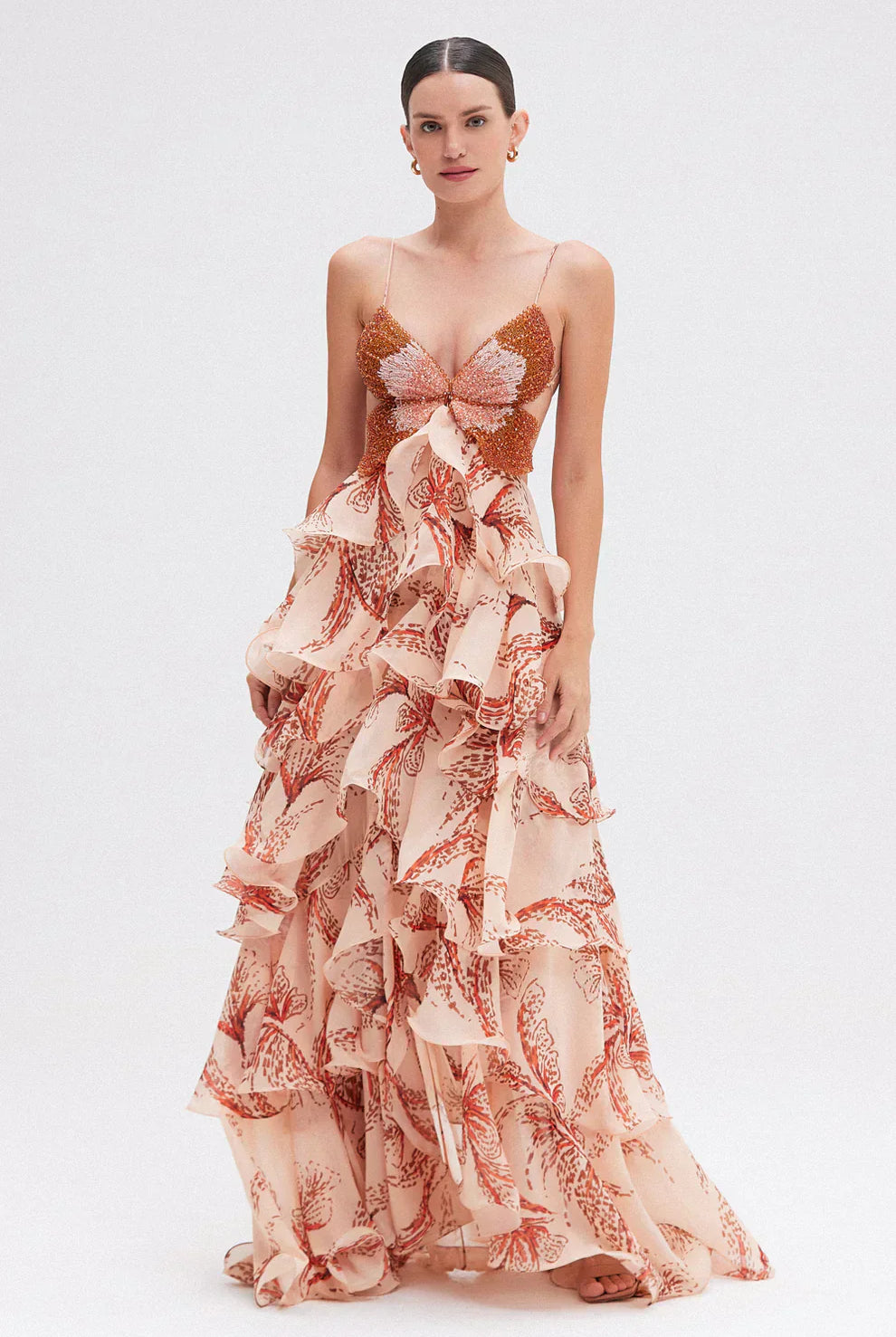 Claudette | Dress with Ruffles and Romantic Charm