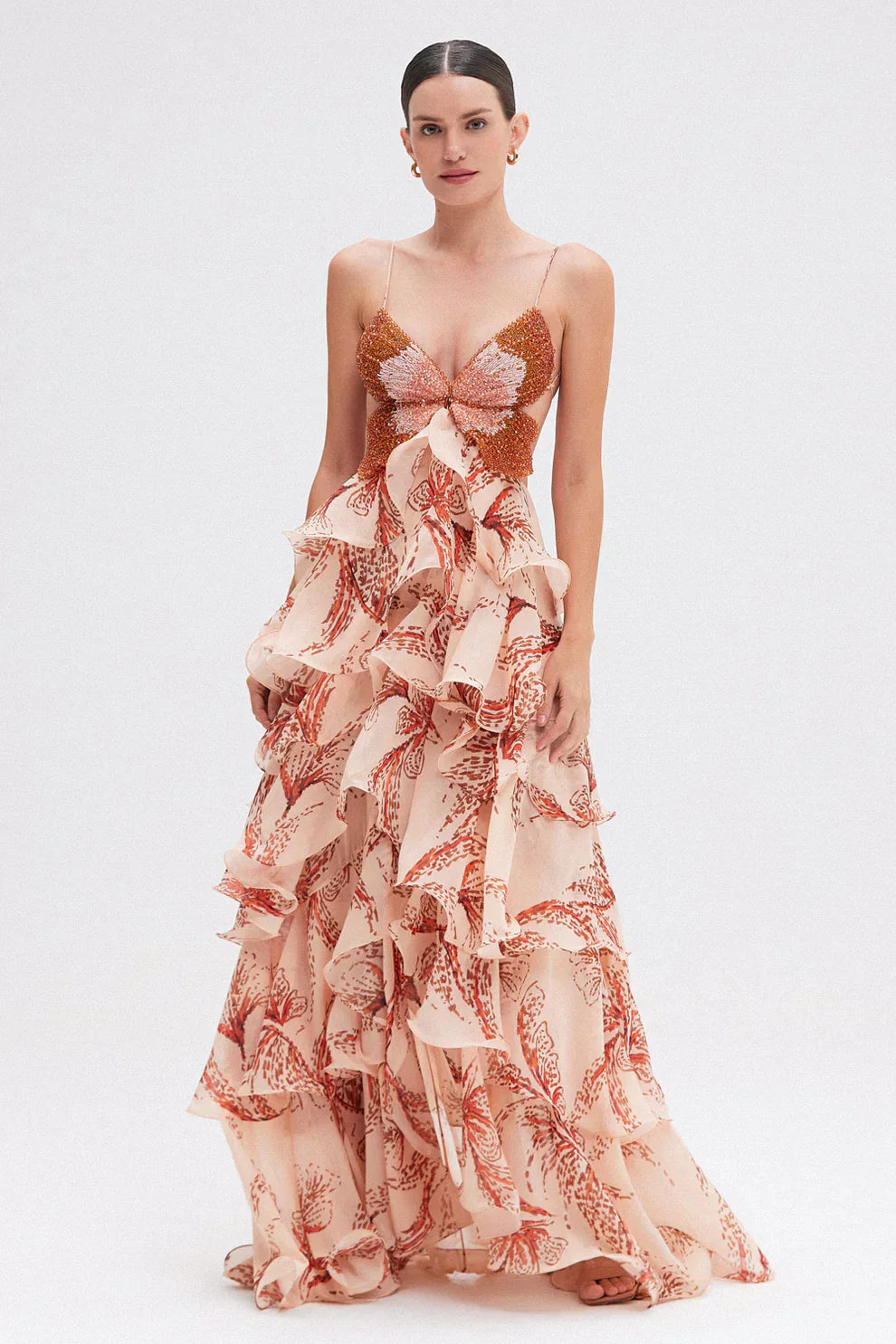 Claudette | Dress with Ruffles and Romantic Charm