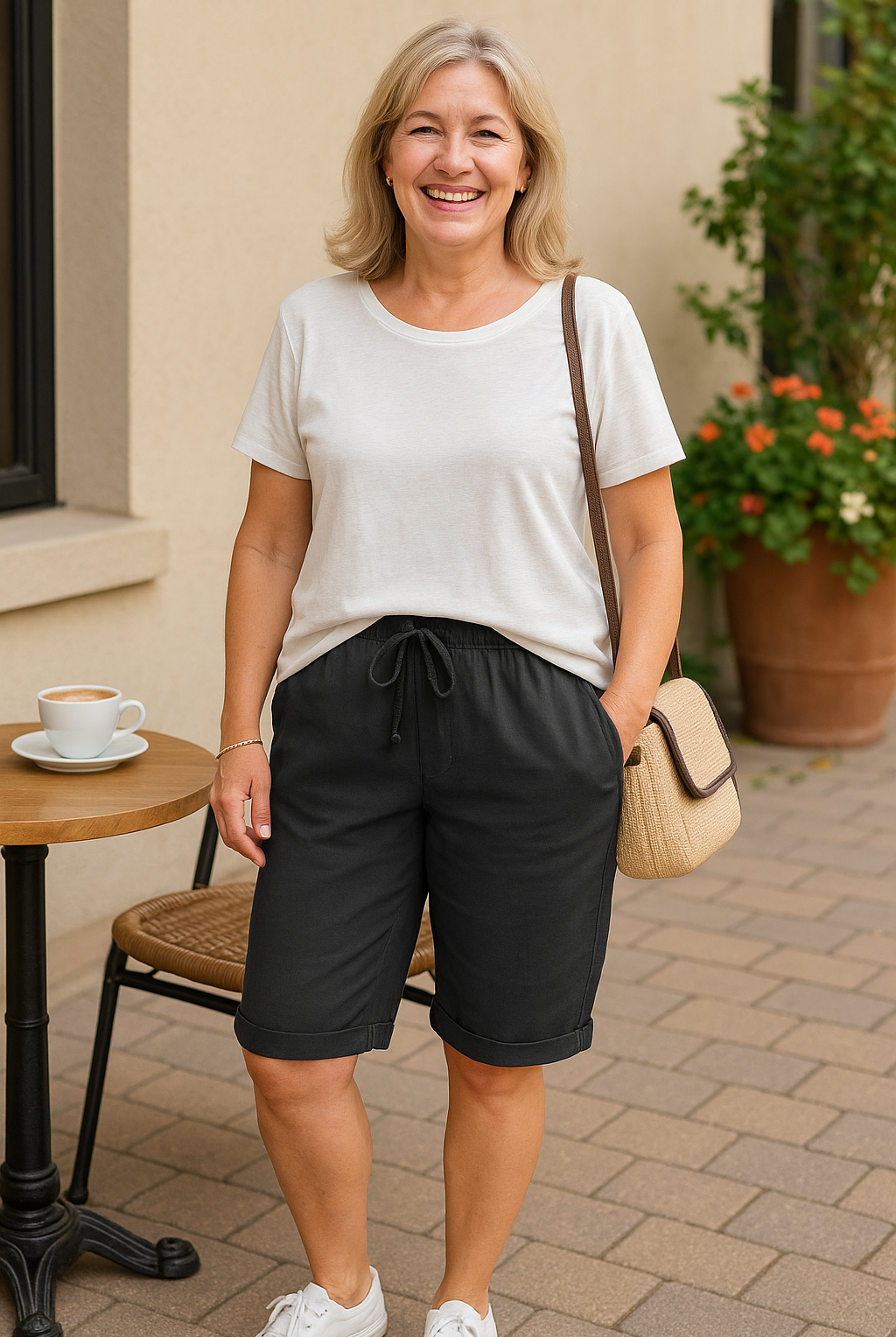 Tami | Cotton Comfort Shorts – Flattering Fit. Effortless Everyday Style.