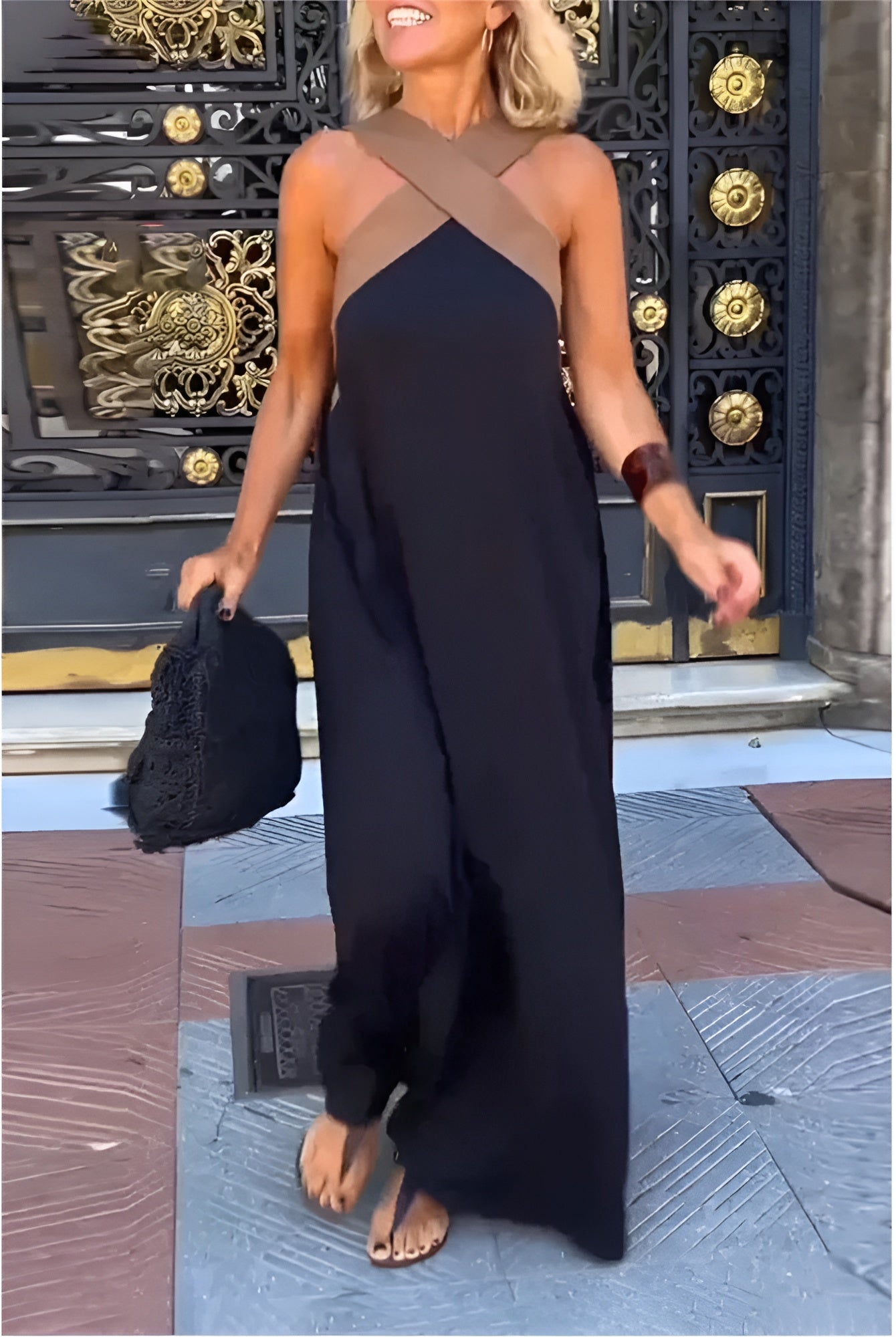 Shelley | Crossed Cut Sundress