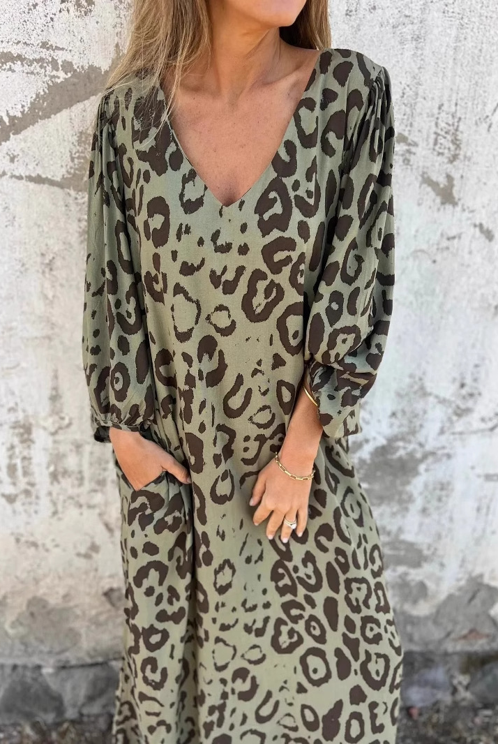 Vilma | Leopard Print Dress