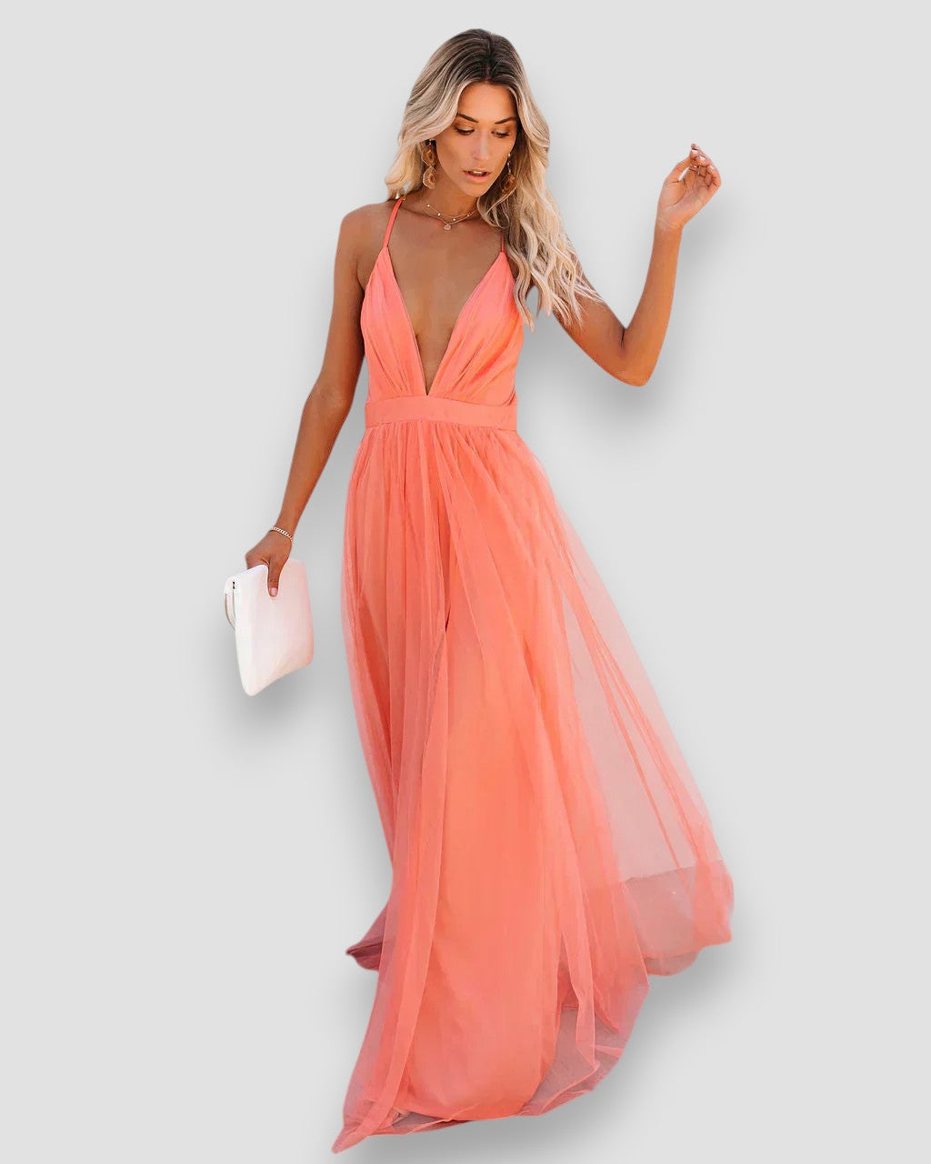 Gabby | Coastal Bloom Maxi Dress
