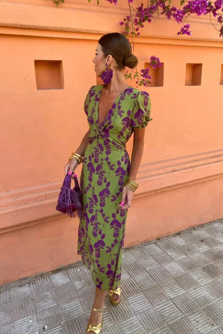 Candy | Colorful Summer Print Dress