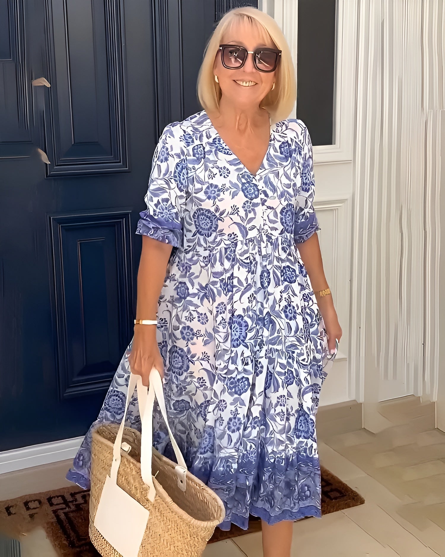 Gabriela | Floral Midi Dress