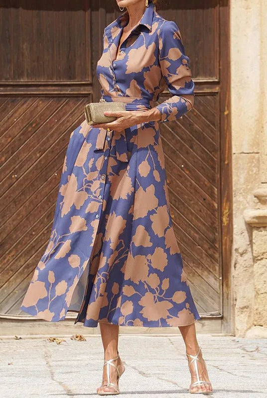 Becky | Long Sleeve Midi Dress