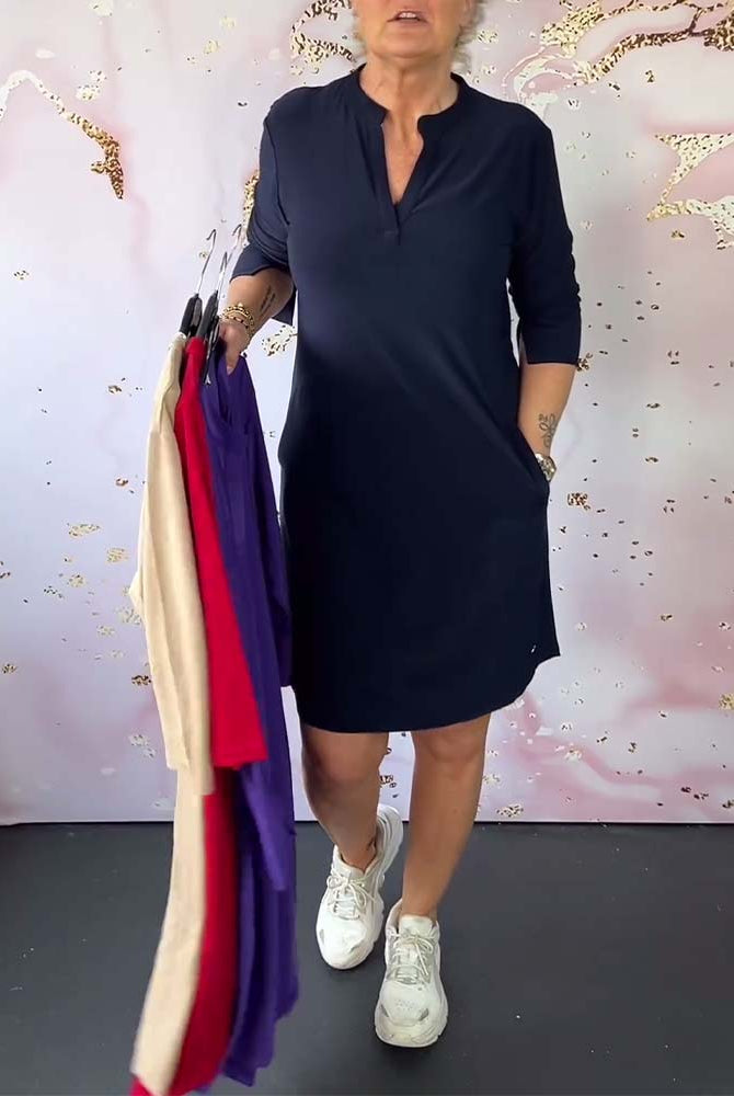 Helen | Neck Summer Dress