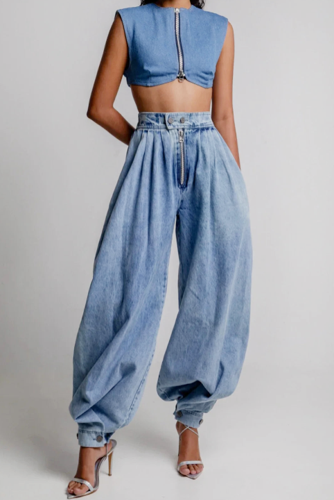 Kara | High Waist Balloon Jeans